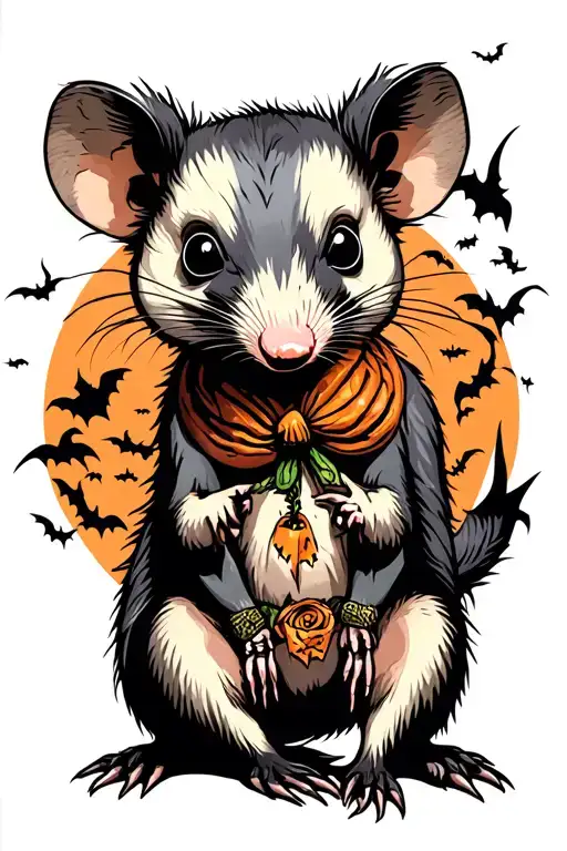 Halloween Possum