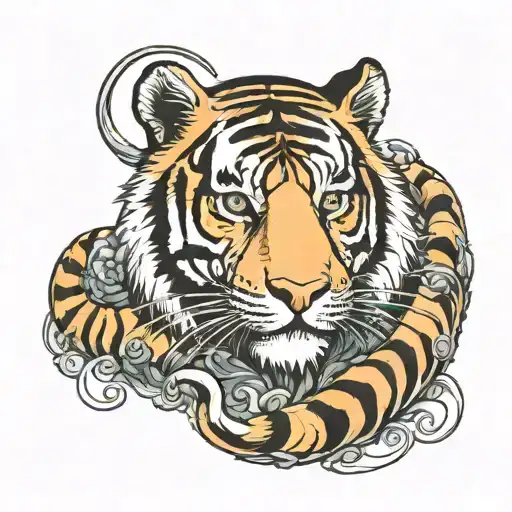 Cancer 1998 Tiger Zodiac