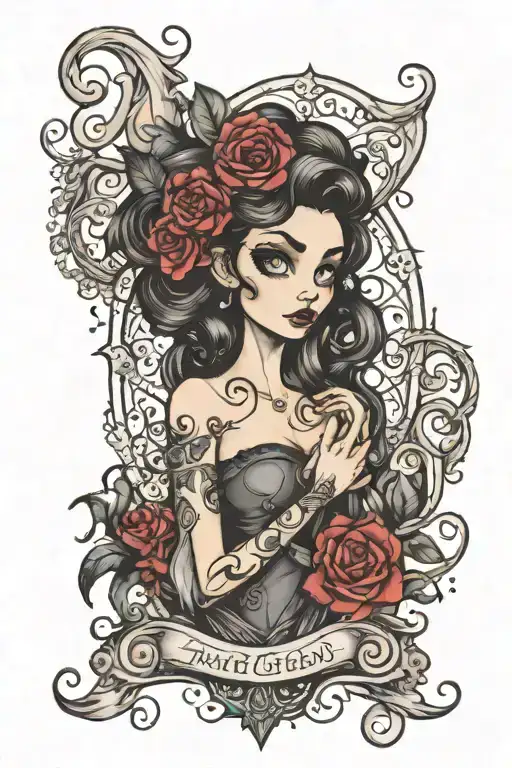 Disney Tim Burton Style Beauty