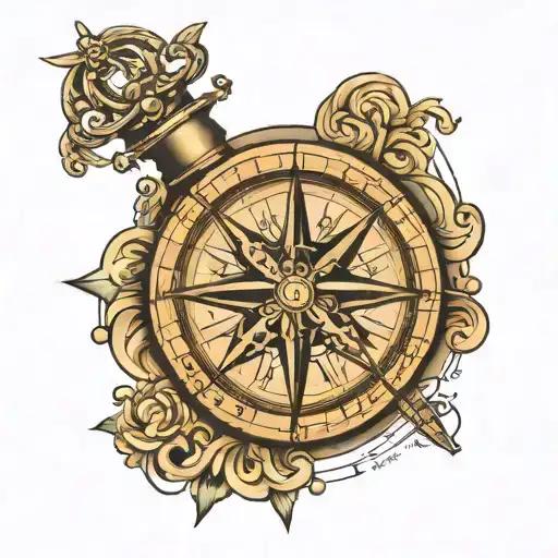 Compass Directions Latin Phrase I Have Lived