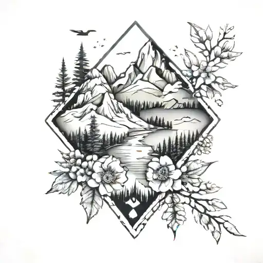 Mountains Nature Inspired