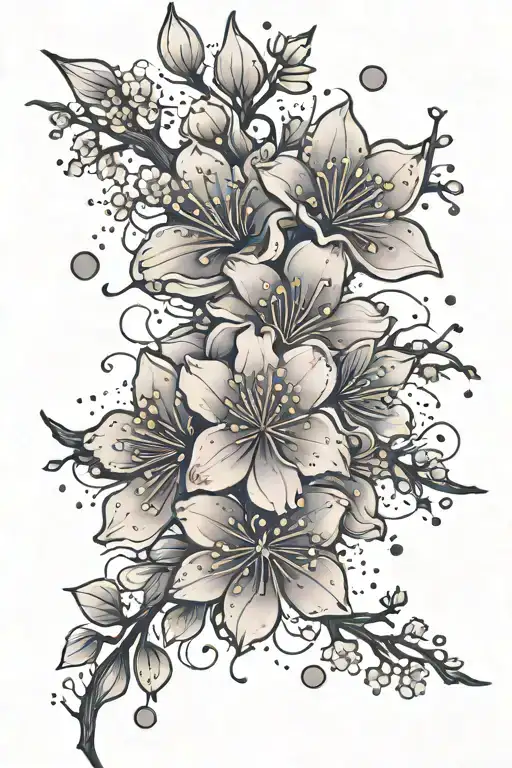 Galaxy Cherry Blossom