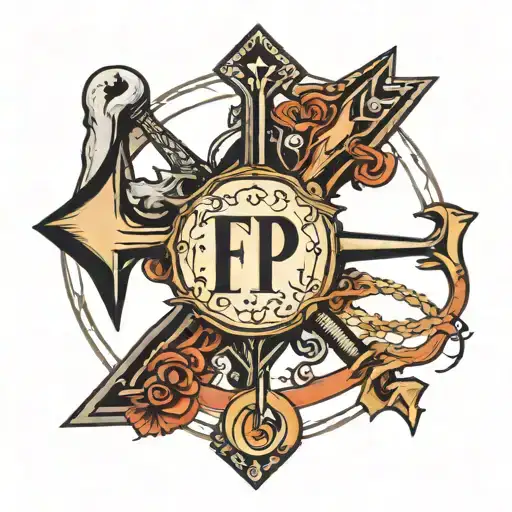 The Letters Fpe With An Arrow Through The Middle