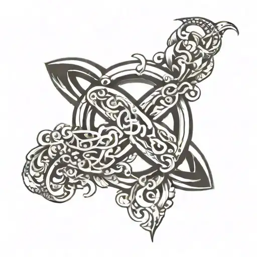 Infinity And Strength Symbol