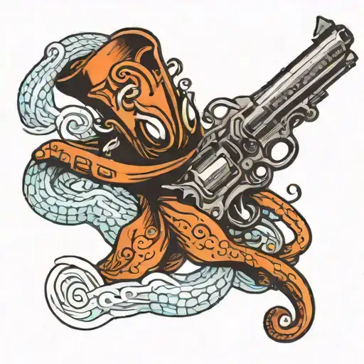 Octopus Cowboy Revolver