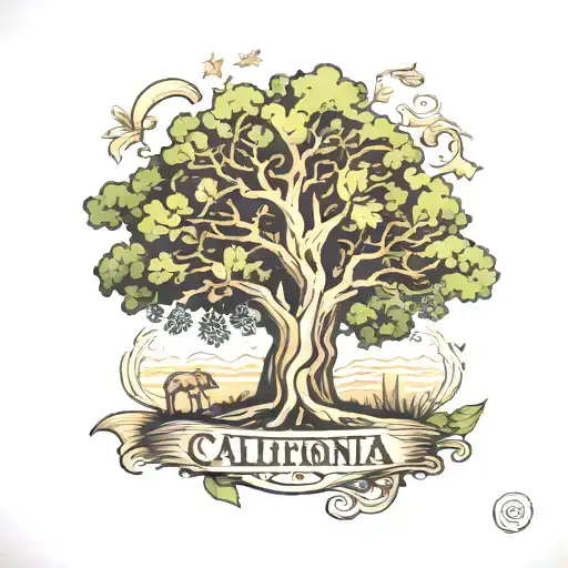 California Oak Tree