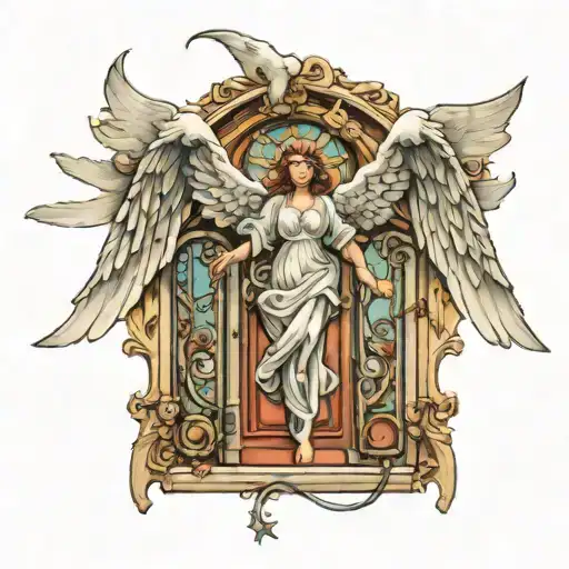 Angel And Heaven Gates