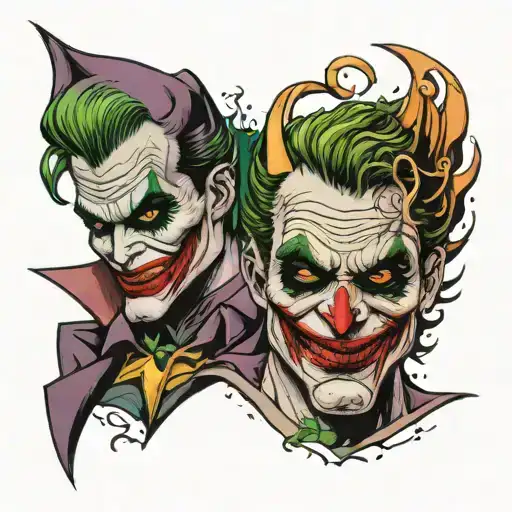 The Joker And Batman