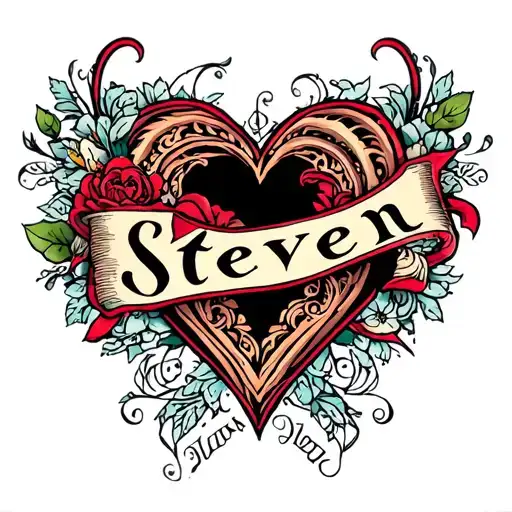 Eternal Love With Name Steven