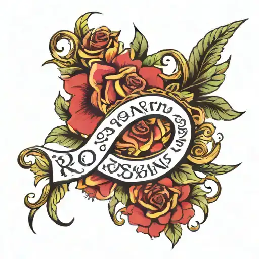 Roshni Name Written Inside Representing Your Love You