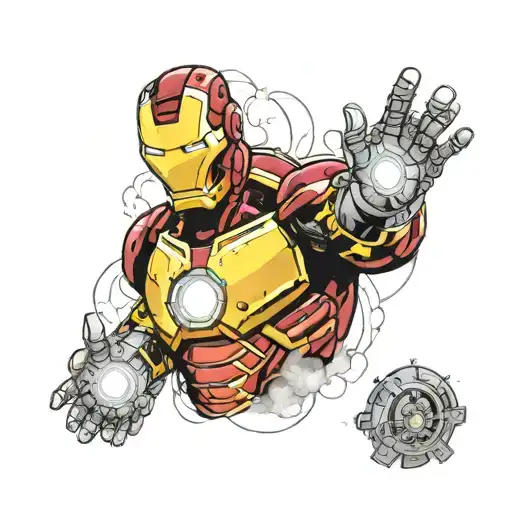 Ironman With Infinity Gauntlet