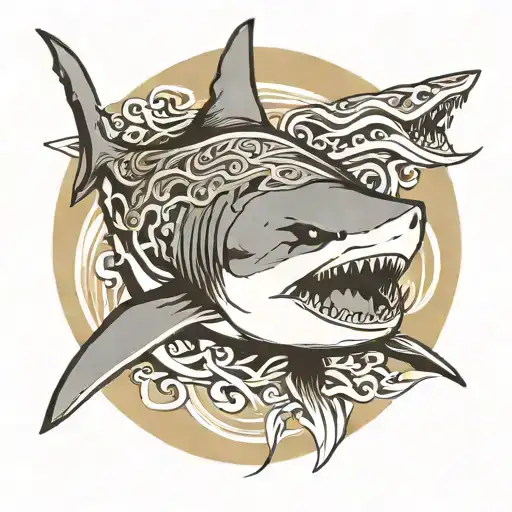 Great White Shark Tribal