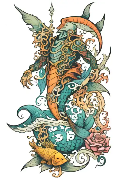 Under The Ocean Scene