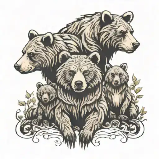 Bear Daughter Family