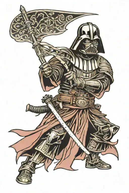 Darth Vader Samurai Warrior