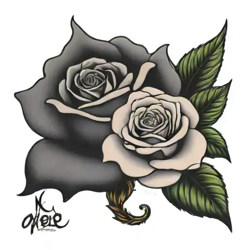 Rose With Quote Confidence