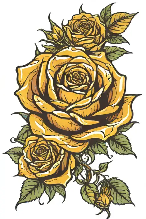Sun Yellow Rose Intertwined And You Are My Sunshine