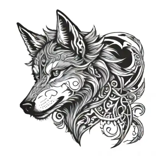Norse Mythology And Wolf