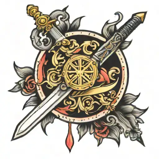 Sword Passing Inside A Circle