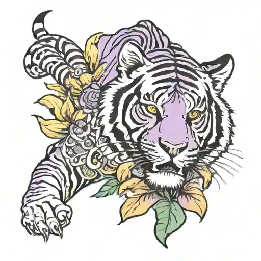 Lsu And Ou Tiger Lillies Wrapping