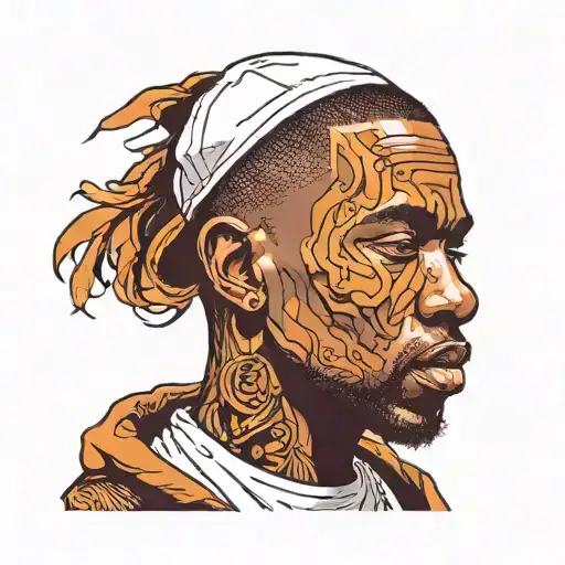 Frank Ocean Distorted Face