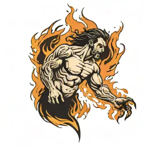 Mark Of Cain On Fire