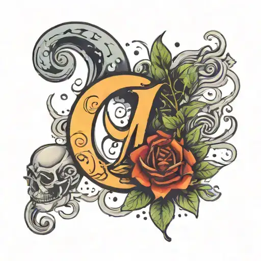 Moon And The Letter M