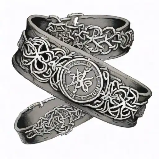 Link Bracelet Roman Numerals Representing Important Dates