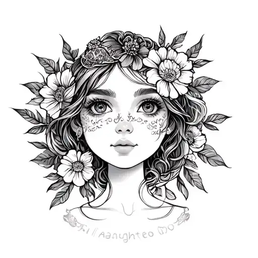 Tattoo For Daughter Lillyanna Aries 2021 Subtly Integrated