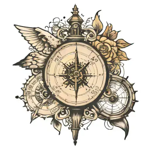 Coordinates Tattoo With 3 Places You've Lived