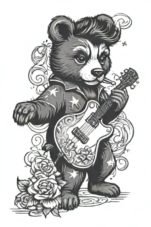 Elvis Presley Bear