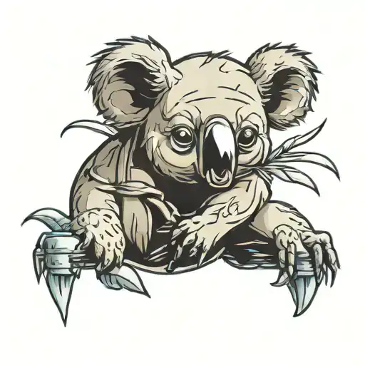 Angry Koala Who Loves To Travel