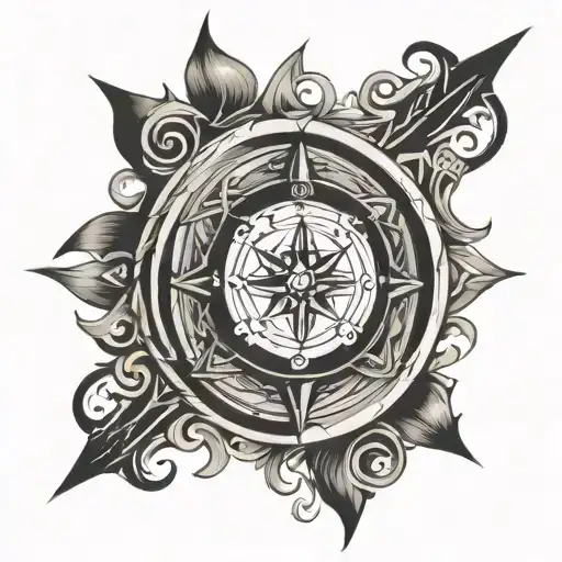 Celtic Compass Design