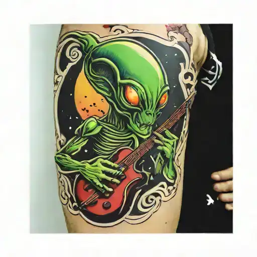 Alien Music Color Fun