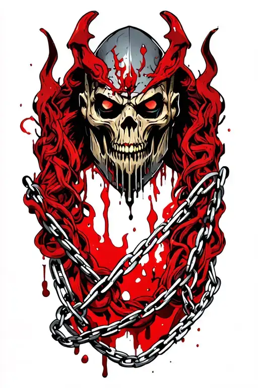 Chains Blood Doomslayer