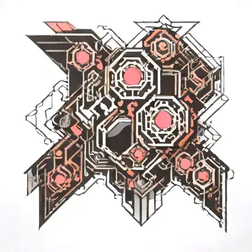 Cyberpunk Geometry Patterns