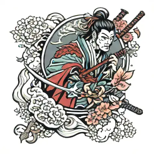 Samurai And Nature Inspired