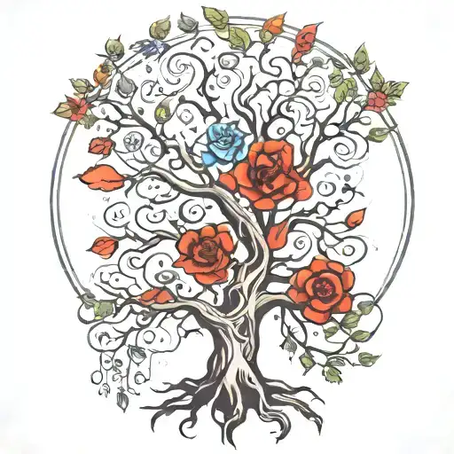 Family Tree Life And Death