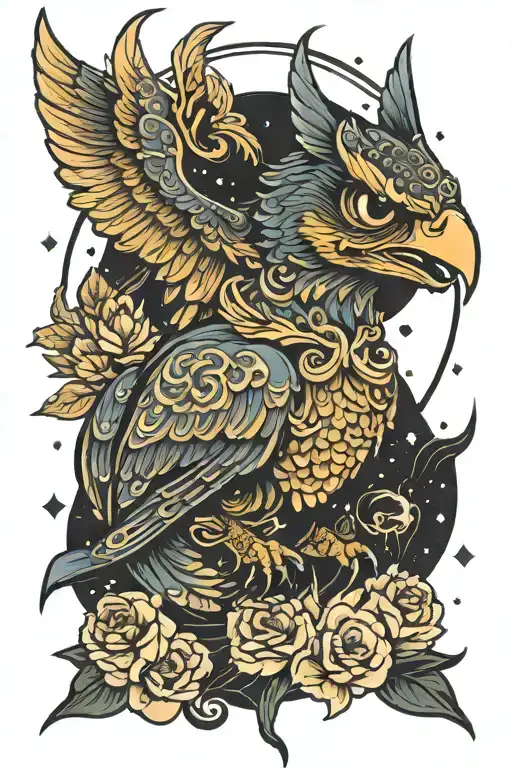 Night Sky Vietnam Bird Of Prey Devil In Disguise