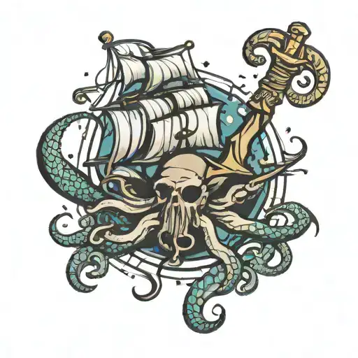 Kraken Pirate Star