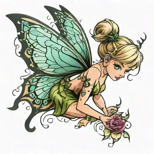 Tinker Bell Butterfly Fire