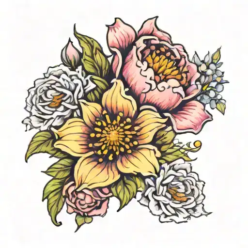 Birth Flowers December October And July