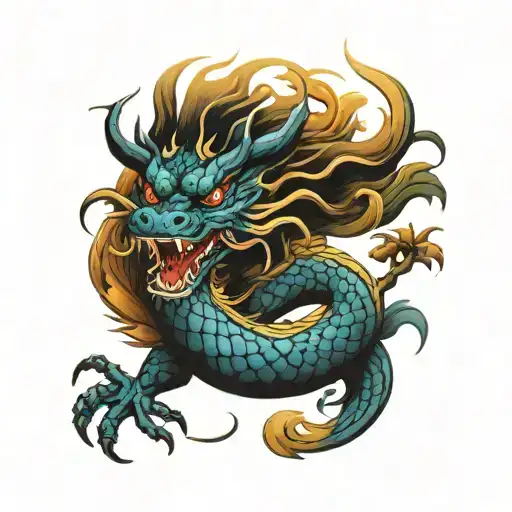 Phillippines Italian And Chinese Dragon