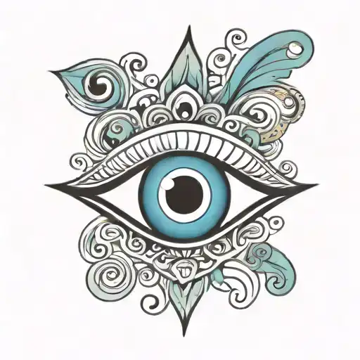 Evil Eye And Wave