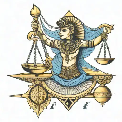 Egyptian Libra Scale