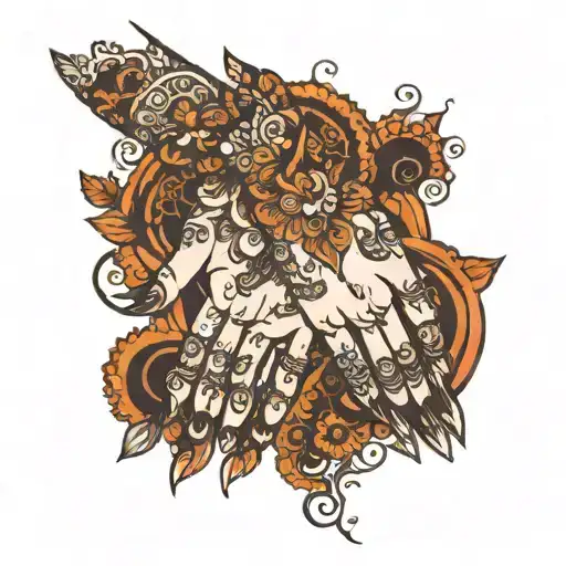 Sexy Henna Style On Hands