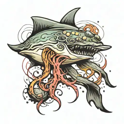 Hammerhead Shark Jellyfish