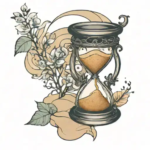 Hourglass Filled With Sand