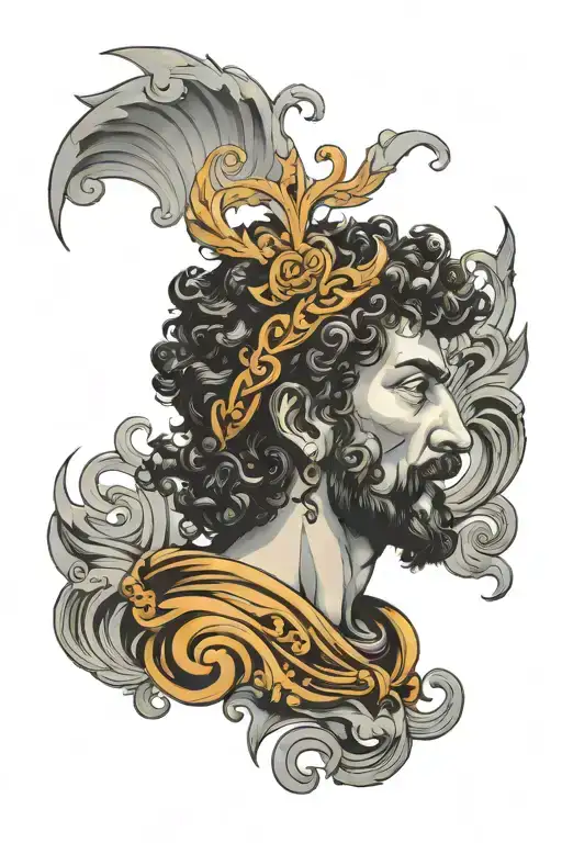 Marcus Aurelius Half Face Waves Las Vegas Stars Sun