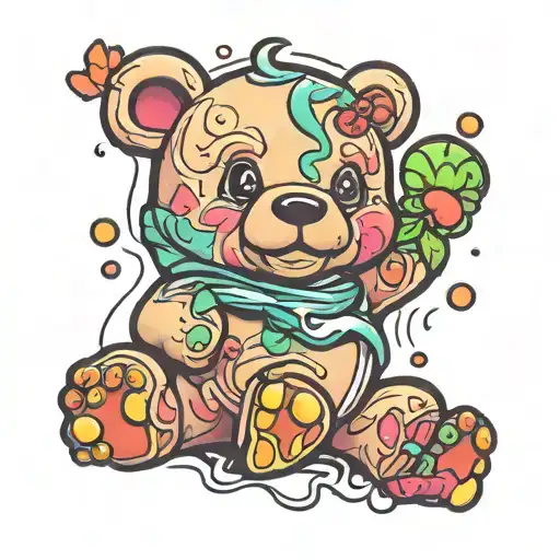 Half Gummy Bear